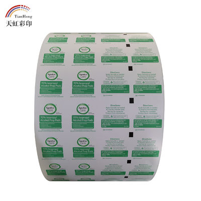 Medische apparaten en instrumenten Aluminiumfolie voor alcoholprep pads Verpakking