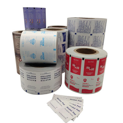 Eenmalig medisch aluminiumfoliepapier voor alcoholprep pad