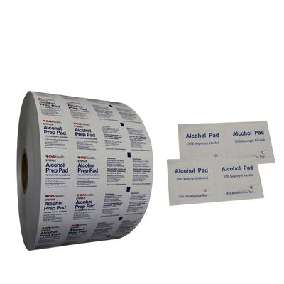 Farmaceutische producten Aluminiumfoliepapier voor desinfectie Wipes Wet Wipes Pack Solution