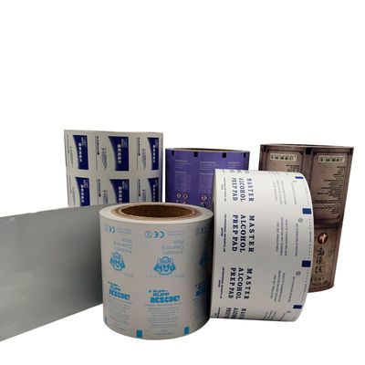 Farmaceutische producten Aluminiumfoliepapier voor desinfectie Wipes Wet Wipes Pack Solution
