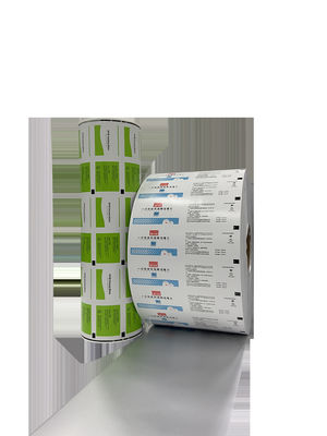 Flexografisch drukwerk Medisch gelamineerd papier van aluminiumfolie voor alcoholverpakking