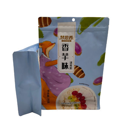 Op maat gemaakte voedselkwaliteit Stand Up Pouch Plastic Packaging Bag voor Snack Granola en meer