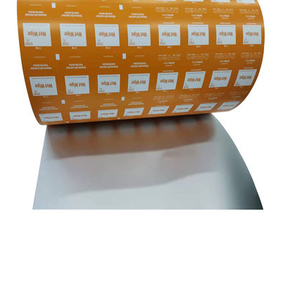 5x5cm Grootte Eenzijdige alcoholprep pads Verpakkingsmateriaal voor flexografisch drukwerk