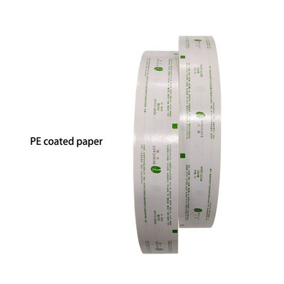 Speciaal papier voor peperverpakkingen Op maat gemaakt 58 g rollenvorm PE-gecoat papier