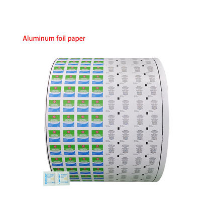 Anti-alcohol factuur 100 ton Automatische verpakking Aluminium plastic papier gelamineerde film rol Custom