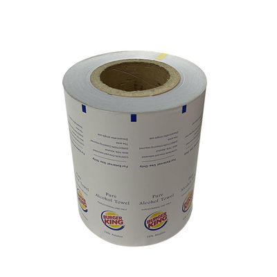 Anti-alcohol factuur 100 ton Automatische verpakking Aluminium plastic papier gelamineerde film rol Custom
