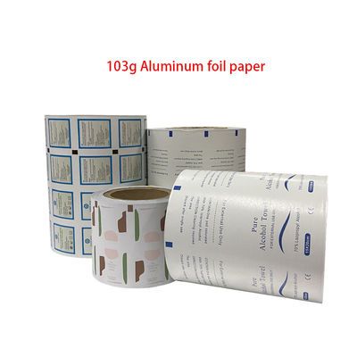 Direct verkopen ziekenhuis wegwerp medisch aluminiumfolie papier met aangepaste breedte