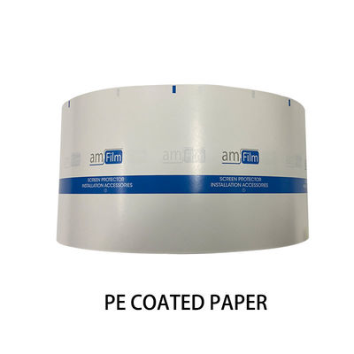 Stretchfilm voor bruine peperzoutstok en op maat gedrukte PE-gecoate papierrolfilm