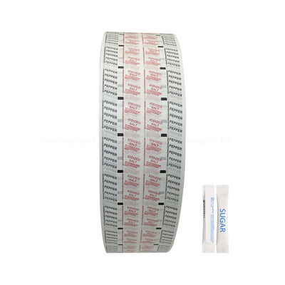 58 g Persoonlijk logo Verpakkingsfilmrol met gelamineerd materiaal en speciaal papier