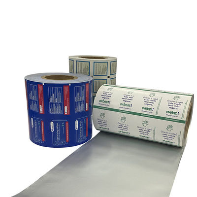 PE/Al/Eaa 103G 110g Aluminiumfoliefilm in rol voor verpakking Alcohol Pad Waterdicht