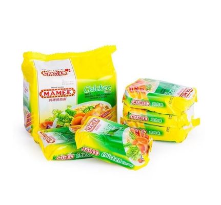 Instand Noodles Voedselverpakking Kleurenprinten Met En Gepersonaliseerd Logo