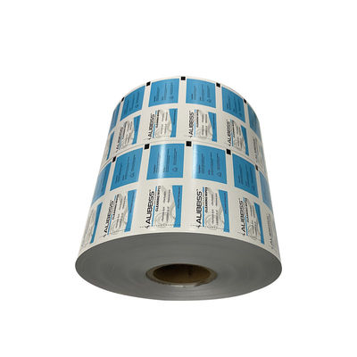 Flexografisch gedrukt aluminiumfoliepapier voor iodendoeken in bulk