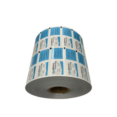 Flexografisch gedrukt aluminiumfoliepapier voor iodendoeken in bulk