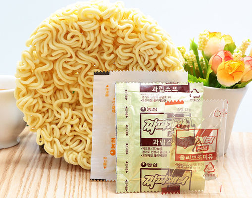 ISO9001 Warmteverzegeling Instant Noodles Verpakkingszak voor aantrekkelijke verpakking