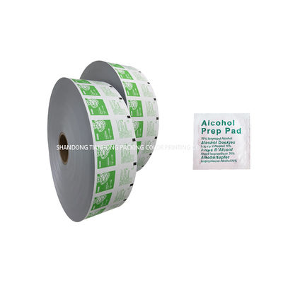 Waterdicht 73GSM 130GSM Vierlagig Aluminiumfoliepapier Filmmateriaal Papier