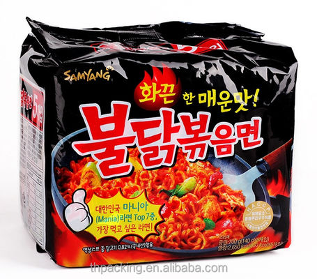 Bag met klep Nongshim Instant Noodles Packing Bag Logo Print en duurzaam materiaal