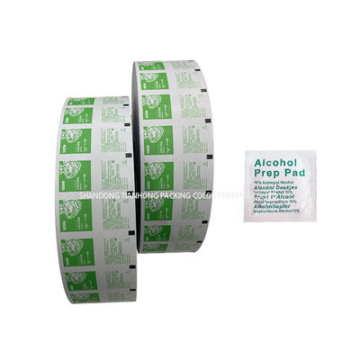 Papier Karton Composite Aluminium Foil Papierrol voor 75% alcohol natte afwisselverpakking