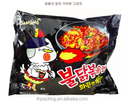 Bag met klep Nongshim Instant Noodles Packing Bag Logo Print en duurzaam materiaal