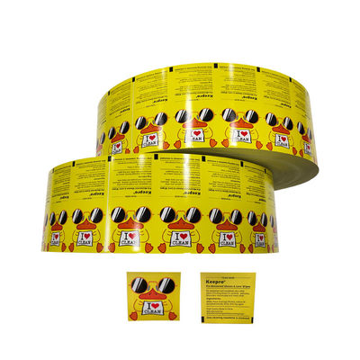 Papier Karton Composite Aluminium Foil Papierrol voor 75% alcohol natte afwisselverpakking
