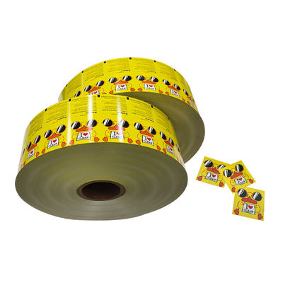 Flexibel gelamineerd aluminiumfolie papierrol voor alcoholprep pads/reinigingsdoekjes