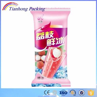 Plastic Bopp Package voor Custom Design Popsicle Verpakkingszak met bevroren desserts