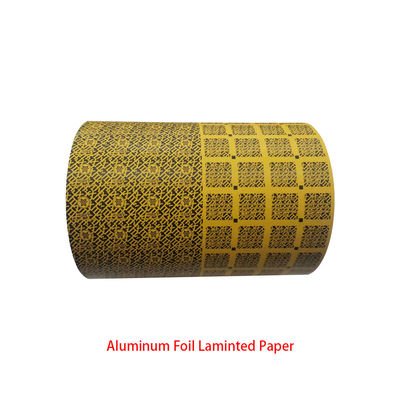 Waterdicht gelamineerd papier/PE/aluminiumfolie verpakkingspapier voor duurzame verpakkingen