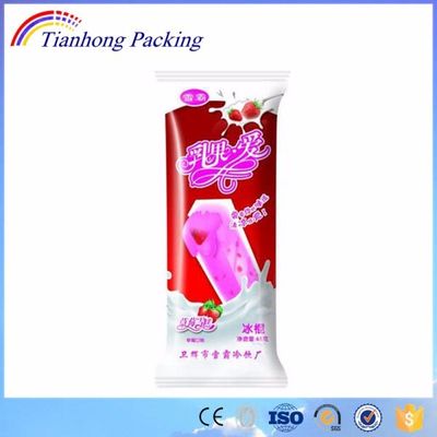 Plastic Bopp Package voor Custom Design Popsicle Verpakkingszak met bevroren desserts