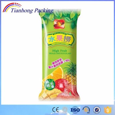 Plastic Bopp Package voor Custom Design Popsicle Verpakkingszak met bevroren desserts