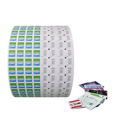 Wet Aluminium Film Roll voor Flexografie 0-9 Kleur Aluminium Folie Papier per Roll