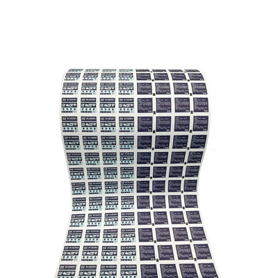 Waterdicht Flexografisch Drukwerk Aluminiumfolie Papierrolletjes voor lenzen Wipes Verpakking