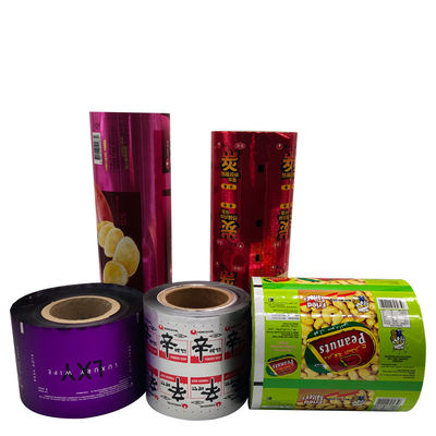 Voedselgeneesmiddelenfilm voor chocoladeverpakking Plastic laminated roll film