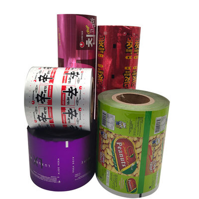 Voedselgeneesmiddelenfilm voor chocoladeverpakking Plastic laminated roll film