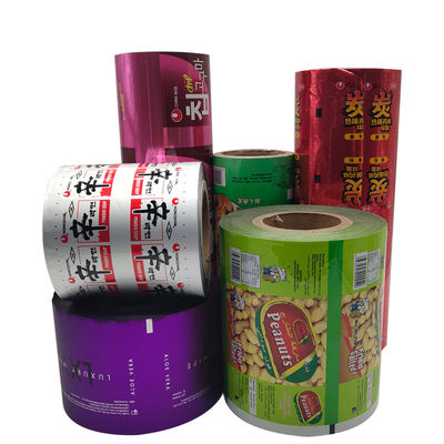 Voedselgeneesmiddelenfilm voor chocoladeverpakking Plastic laminated roll film