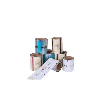 Gepersonaliseerde grootte Plastic Roll Stock voor noten Voedsel snoep en chocoladebalk verpakking