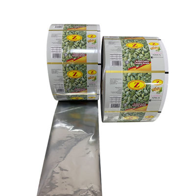 40-150 micron dikte aangepast logo gelamineerd CPP OPP aluminiumfolie voedselverpakkingsrollen films