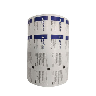 40 micron aluminium folie verpakkingsfilmrol voor Bzk-doekjes in PE LWC papier/PE structuur