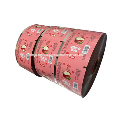 Voedselverpakking Op maat gedrukt metalen aluminiumfolie materiaal Snack Plastic roll films