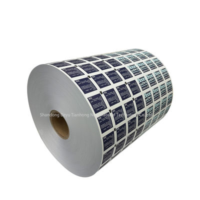 Waterdicht en duurzaam 103G Vierlagen gelamineerde aluminiumfolie filmrol voor Bzk-doeken