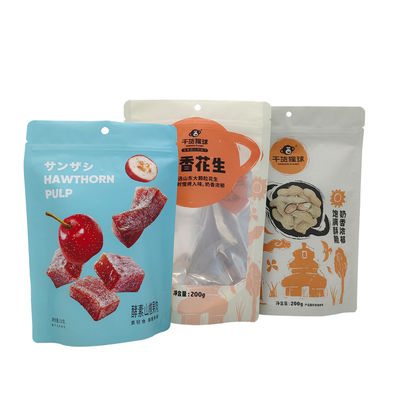 Zipper Top Custom Printed Matte Stand Up Pouch Aluminiumfolie Mylar Bag voor Lollipop