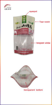 Op maat gedrukte Mylar Stand Up Pouch Bags voor Instant Noodles Verpakking