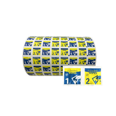 Aluminiumfolie laminaat reinigingsdoeken voor het reinigen van lenzen Flexografisch type