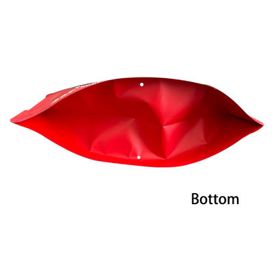Op maat gedrukt Matte Stand Up Pouch Aluminiumfolie Mylar Bag voor groene thee verpakking