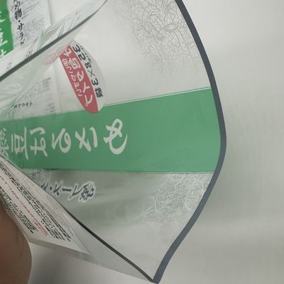 Gepersonaliseerde voedselverpakkingszak voor lollypop terug verzegeld zak helder snoepzakken