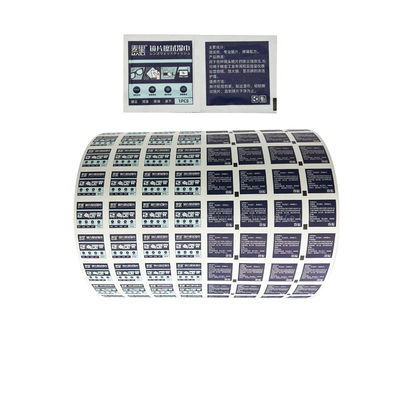 Proefproef Aluminiumfolie bedekte verpakkingsfolie voor lenzen Wipe Mobile screen cleaning wipes