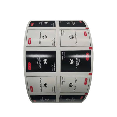 Mechanical Pulp Wet Wipes voor 0-9 Printing Color Aluminium Foil Paper/Gel Series