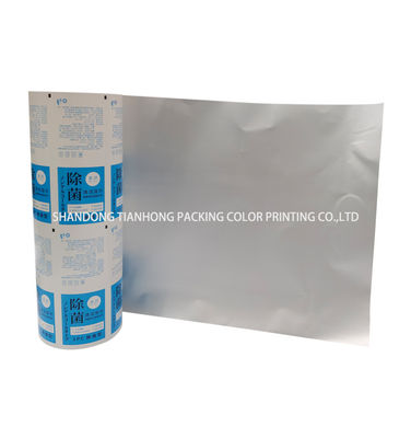 Houtpulp waterdicht aluminiumfolie filmrolletjes voor alcoholprep pad verpakkingen