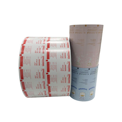Houtpulp waterdicht aluminiumfolie filmrolletjes voor alcoholprep pad verpakkingen