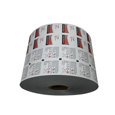 Houtpulp 75% Alcohol Pad Aluminium Papier PE Filmrol voor verpakking Breedte 30-1100 mm