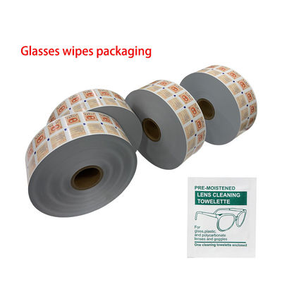 Flexografie Print Logo Custom Automatische verpakkingsfilmrol Gelamineerde aluminium folie rol