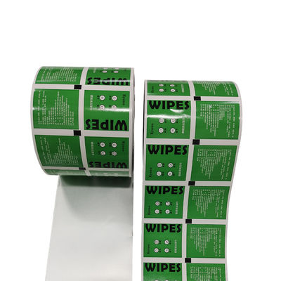 Waterdicht aluminiumfoliepapier Plastic Pet PE Packaging Film Roll voor Bzk Wipes